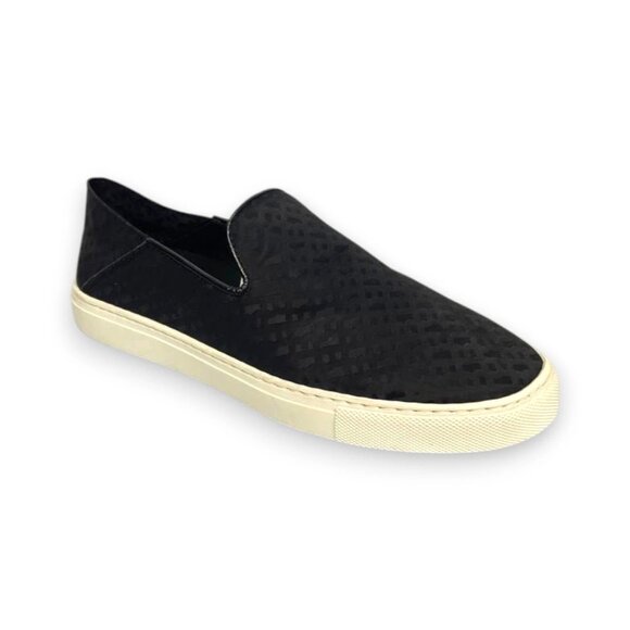 Hugo Boss Rey Slon Men’s Black Slip-On Sneakers Shoes Size 7 EU 40